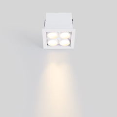 Downlight LED empotrable cuadrado 8W - Chip Osram - UGR18 - Corte 48 x 48 mm