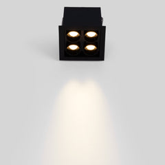 Downlight LED empotrable cuadrado 8W - Chip Osram - UGR18 - Corte 48 x 48 mm