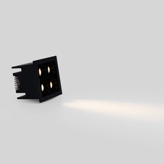 Downlight LED empotrable cuadrado 8W - Chip Osram - UGR18 - Corte 48 x 48 mm