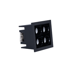 Downlight LED empotrable cuadrado 8W - Chip Osram - UGR18 - Corte 48 x 48 mm