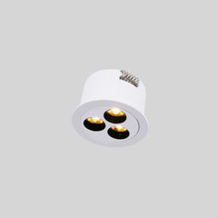 Downlight LED empotrable circular 6W - UGR18 - Corte Ø 55mm - Blanco