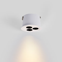 Downlight LED empotrable circular 6W - UGR18 - Corte Ø 55mm - Blanco