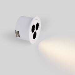 Downlight LED empotrable circular 6W - UGR18 - Corte Ø 55mm - Blanco