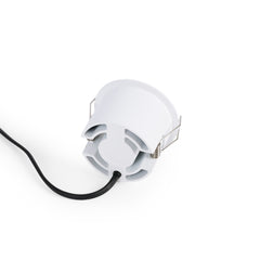Downlight LED empotrable circular 12W - UGR18 - Corte Ø 70mm - Blanco