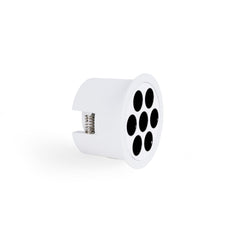 Downlight LED empotrable circular 12W - UGR18 - Corte Ø 70mm - Blanco