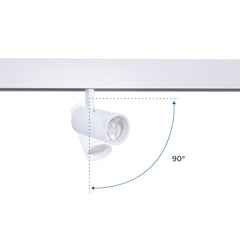 Foco LED para carril magnético RGB + CCT - 48V - 6W - Mi Light