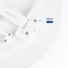 Plafón LED estanco CCT con sensor de movimiento por microondas - 24W - Ø28cm - IP65