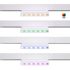 Luminaria lineal orientable para carril magnético RGB + CCT - 6W - UGR18 - Mi Light