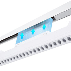 Luminaria lineal orientable para carril magnético CCT - 20W - UGR18 - Mi Light