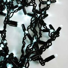 Cortina de luces LED - 1,5m x 90cm - 100 luces - Blanco frío