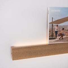 Aplique de pared lineal madera "Wooden" - 26W - 100cm - Driver Philips