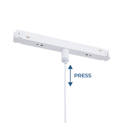 Foco de suspensión LED para carril magnético 48V - 8W