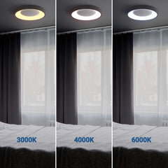 Plafón LED techo 36W - CCT - Driver Philips - ø50cm - IP20