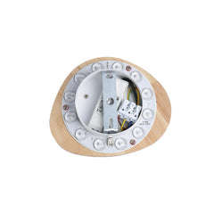 Aplique de pared madera "Eclipse 3" 8W - Luz cálida