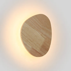 Aplique de pared madera "Eclipse 3" 8W - Luz cálida