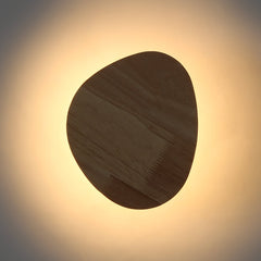 Aplique de pared madera "Eclipse 3" 8W - Luz cálida