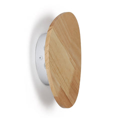 Aplique de pared interior de madera "Eclipse 3" 12W - Luz cálida