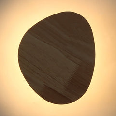Aplique de pared interior de madera "Eclipse 3" 12W - Luz cálida