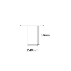 Foco LED empotrable orientable - 7W - Chip Cree - 24°