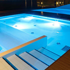 Foco LED para piscina de superficie 12V AC - 24W - Sumergible - IP68