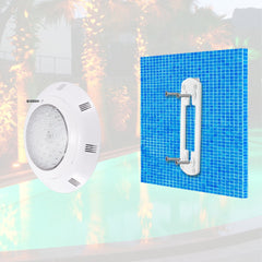Foco LED para piscina de superficie 12V AC - 24W - Sumergible - IP68