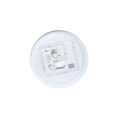 Lámpara de techo LED tipo plafón CCT 24W - Efecto madera - Ø40cm