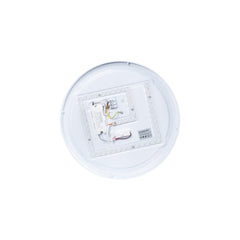 Lámpara de techo LED tipo plafón CCT 24W - Efecto madera - Ø40cm