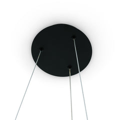 Lámpara colgante LED CCT 24W - Efecto madera - ø46cm