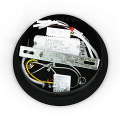 Lámpara colgante LED CCT 24W - Efecto madera - ø46cm