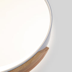 Plafón LED techo CCT 24W - Madera y Policarbonato - ø40cm - IP22