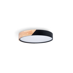 Plafón LED techo CCT 24W - Madera y Policarbonato - ø40cm - IP22