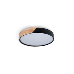 Plafón LED techo CCT 24W - Madera y Policarbonato - ø40cm - IP22