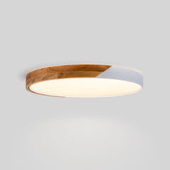 Plafón LED techo CCT 36W - Madera y Policarbonato- ø50cm - IP22