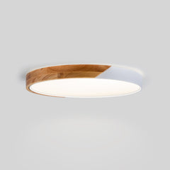 Plafón LED techo CCT 36W - Madera y Policarbonato- ø50cm - IP22
