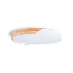 Plafón LED techo CCT 36W - Madera y Policarbonato- ø50cm - IP22