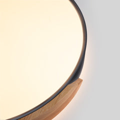 Plafón LED techo CCT 36W - Madera y Policarbonato- ø50cm - IP22