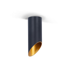 Aplique de techo aluminio "Malvi" - Biselado - 15cm - GU10