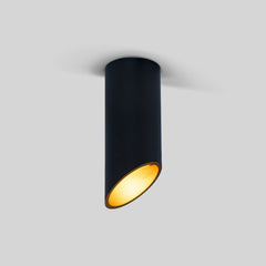 Aplique de techo aluminio "Malvi" - Biselado - 15cm - GU10