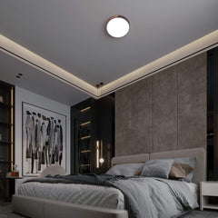 Plafón LED techo CCT 36W - Madera y Policarbonato- ø50cm - IP22