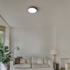 Plafón LED techo CCT 36W - Madera y Policarbonato- ø50cm - IP22