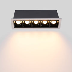 Foco lineal LED empotrable 10W - Chip OSRAM - UGR18 - CRI90