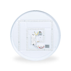 Lámpara de techo LED tipo plafón CCT 36W - Efecto madera - ø50cm - IP22