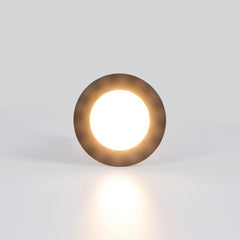 Baliza LED empotrable en suelo 10W - Blanco cálido - IP67 - Color Negro