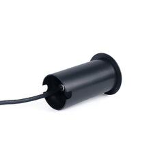 Baliza LED empotrable en suelo 10W - Blanco cálido - IP67 - Color Negro