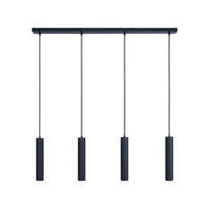 Lámpara colgante minimalista cuádruple "Bila 4" - GU10