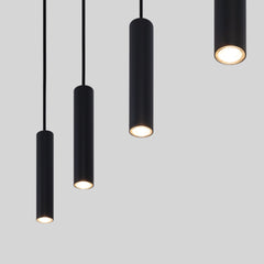 Lámpara colgante minimalista cuádruple "Bila 4" - GU10