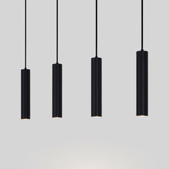 Lámpara colgante minimalista cuádruple "Bila 4" - GU10