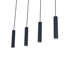 Lámpara colgante minimalista cuádruple "Bila 4" - GU10
