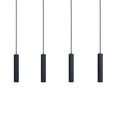 Lámpara colgante minimalista cuádruple "Bila 4" - GU10