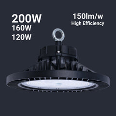 Campana LED industrial - 200W - PHILIPS Lumileds - Driver LIFUD - 5000K - IP65 - 7 años garantía